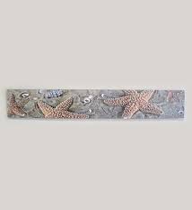 Gukasxi beach seashell wall hanging decor wooden farmhouse wall ornament ocean starfish shells beach theme nautical decor for bathroom bedroom home wall art coastal decorations 4.5 out of 5 stars 2 $12.69 $ 12. Mill Wood Starfish Wall Art Wind And Weather