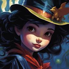 close-up masterpiece epic girl magician close-up l...