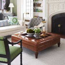 Tray Chic Ottoman Bunny Williams Home Leather Ottoman Coffee Table Ottoman Coffee Table Tray Ottoman Decor