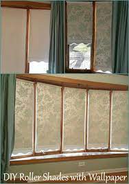 Diyers have been making over inexpensive roller shades for some time now. How To Design Beautiful Roller Shades With Wallpaper