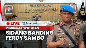 🔴 LIVE: Pembacaan Putusan Sidang Ferdy Sambo - YouTube