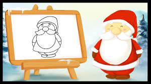 Comment dessiner le père Noël ? - YouTube