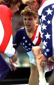 On july 23, 1996, american gymnast kerri strug hobbled. Kerri Strug Injures Her Ankle