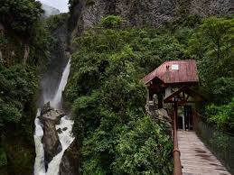 ˈbaɲoz ðe ˈaɣwa ˈsanta), commonly referred to as baños, is a city in eastern tungurahua province of ecuador. Waterfalls In Banos De Agua Santa Ecuador Travel Guide Go Ecuador Hotels Tours In Ecuador