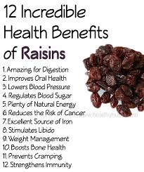 12 Incredible Health Benefits Of Raisins Health Wellness Organic Raisins Benefits Coconut Health Benefits Lemon Benefits