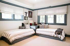 Arrange Small Bedroom Two Twin Beds Small Kids Room Twin Beds For Boys Shared Kids Room
