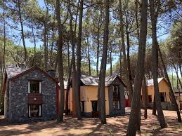 Two decks provide an outstanding view of the surrounding mountains and village center. Complejo De Cabanas Tunquelen Prices Cottage Reviews Mar De Las Pampas Argentina Tripadvisor