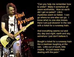Pin By R K On Music Train Lyrics Just Lyrics Soul Asylum