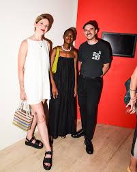 Orlando Carr, Carolina Oliveros, Román Díaz, Roger Consiglio at Hannah  Traore Gallery Celebrates the Opening of Camila Falquez and Luis Rincón  Alba: The Voice Does Go Up