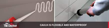 The grout in your gaps isn't going anywhere the goal is to waterproof your joints by completely connecting the tile and grout ends with the adjoining surface in a seamless strip of caulk. What S The Difference Between Grout And Caulk Tile Doctor