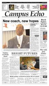 Print_edition_january_22_2003 by N.C. Central University Campus Echo