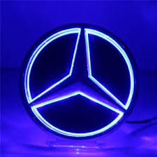 Iluminacion De Coches Para Badge Logo Benz Led Para Mercedes Benz Glc Gle Gls Caminhao Pesado Mercedes Auto