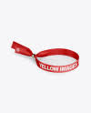 Download Polyester Wristband Mockup Half Side View High Angle Shot In Object Mockups On Yellow Images Object Mockups