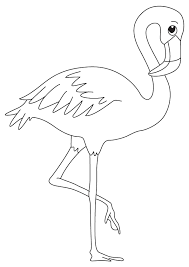 Dibujos De Flamencos Para Colorear