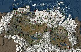 Skyrim satellite map — our high resolution skyrim map using the google maps api. Surprisingly I Couldn T Find One Already So I Made A Map Showing Dungeon Levels 1st Version Skyrim