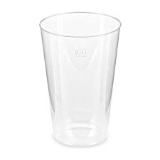 .workstation trolley bar, bicchieri in plastica monouso e in plastica riutilizzabile. Eventpac 100 Bicchieri Usa E Getta Trasparenti 0 4 L In Plastica Ps Con Graduazione 400 Ml Pratici Per Eventi Birra Cocktail Eprice