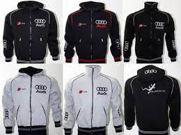 Audi S Line Jacket Coat Hoodie Polar Fleece Veste Parka Blouson Quattro Dtm Rs6 Ebay Kurtka Odezhda