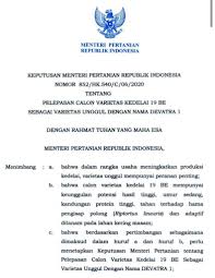 Surat ikatan pelepasan biasanya dikeluarkan sekali gadai janji atau jenis hutang lain, yang sebelum ini dijamin terhadap aset, telah dibayar sepenuhnya. Varietas Unggul Kedelai Unib Terima Sk Pelepasan Dari Kementerian Pertanian Universitas Bengkulu