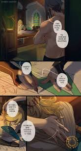 Комикс Genshin Impact – Поздняя ночь. Пейринг: КавехАль-Хайтам