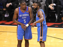 And we just came off usa basketball, won a gold medal. Kendrick Perkins James Harden Okc Opencourt Basketball