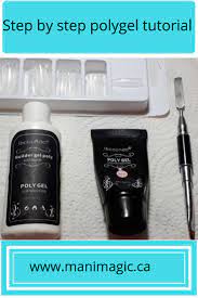 Step By Step Polygel Tutorial Nails Nailart Easynailart Diynails Polygel Nails Gel Nail Tutorial Polygel Nails Diy Step By Step