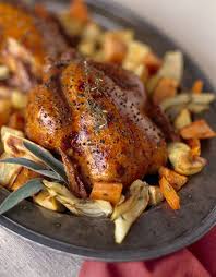 If you're wondering what a cornish game hen is, it's actually a breed of chicken from cornwall, england. Herb And Spice Roasted Cornish Game Hens Recipe