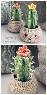 Not all cacti live in the desert. Fun Amigurumi Cactus Free Crochet Patterns Diy Magazine