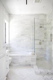 Marble bathroom bathtub tile pics. Marble Tiled Drop In Bathtub With Marble Slab Deck Transitional Bathroom