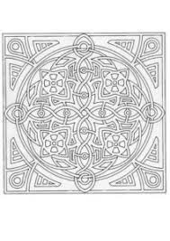 Printable mandala coloring pages from monday mandala Mandalas For Experts Coloring Pages From Hello Kids