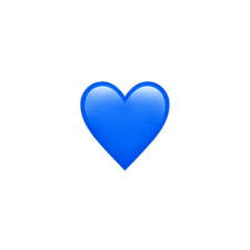Discover Trending Love Stickers Blue Heart Emoji Blue Emoji Emoji Wallpaper Iphone