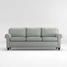 Serta carmina contemporary upholstered 75 living room sofa. High Back Sofas Crate And Barrel