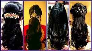 Jul 20, 2021 · if you're one for easy wedding hairstyles, try the simple but cute, messy bun. Hairstyles For Parties Saree Weddings Function Engagement Bridal Hairstyles For Short Medium Hair Youtube