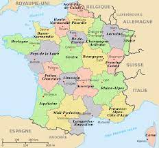 Partez en voyage dans les villes et département du sud et du nord de la france avec une carte régionale détaillée. File Departements Regions Capitales France Svg Wikimedia Commons