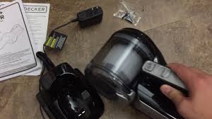 Black And Decker Pivot Vac 20v Charger Black Decker Bdh2000pl Max Lithium Pivot Vacuum 20 Volt Youtube
