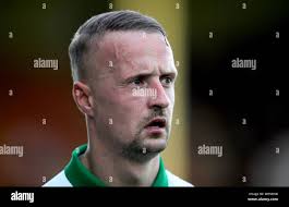 Celtic's Leigh Griffiths during the Ladbrokes Scottish Premiership match at  Fir Park Stadium, Motherwell Stock Photo
