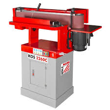 Die meisten dieser maschinen werden per hand geführt und sind mobil einsetzbar. Bandschleifer Holzmann Oszillierende Kos2260c Probois Machinoutils
