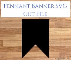 Download Pennant Banner Svg Cut File The Quiet Grove