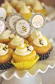 What Will It Bee Baby Shower Baby Shower Cupcakes Summer Baby Shower Themes Bee Baby Shower