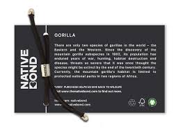 Gorilla Bracelet B O L D Vegan Haven
