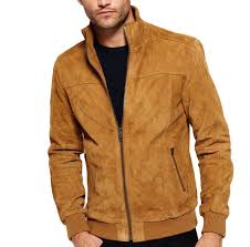 Fashion Fusion Presents On This Christmas And New Year For Riders Latest Style In Brown Suede Leather Stylish Jacket The Jacket So Outside Pockets And Two Insi