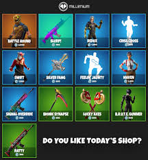 All featured and daily items currently in the shop. What Is In The Fortnite Item Shop Today Redux Appears On April 7 Millenium