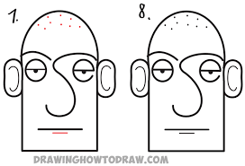 Kids love the cartoons, don't they? How To Draw A Cartoon Face In Easiest Way Ever From The Word Face Drawing Tutorial How To Draw Step By Step Drawing Tutorials