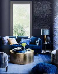 Midnight Express Colour Your Home In Indigo Indigo Blue Living Room Velvet Sofa Living Room Leather Sofa Living Room