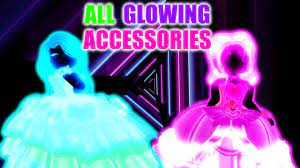 All Glow In The Dark Accessories In Royale High I Roblox Royale High Youtube