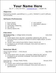 First time resume samples no experience. No Work Experience Resume Templates Free To Download