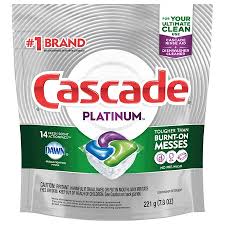 I have been using cascade action packs. Cascade Dishwashing Detergents Cleaners Walgreens