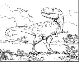 Here's another cool indoraptor coloring page. Jurassic World Tyrannosaurus Rex Coloring Pages Jurassic Coloring Home