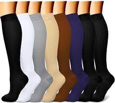 Amazon Com Charmking Compression Socks 15 20 Mmhg Is Best Graduated Athletic Medical For M Compression Socks Mens Compression Socks Womens Compression Socks