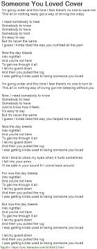 Maybe you would like to learn more about one of these? Someone You Loved Cover Co Nháº¡c Nghe