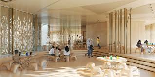 Architectural Visualisation Of A School In Dubai Designed By Rcr Arquitectes Architecture Playground Design Visualisation